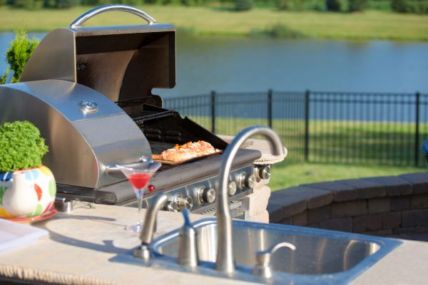 Cost of Outdoor Kitchen Plumbing in Menomonee Falls